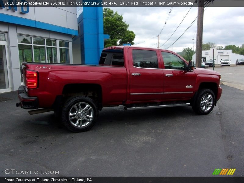 Cajun Red Tintcoat / High Country Saddle 2018 Chevrolet Silverado 2500HD High Country Crew Cab 4x4