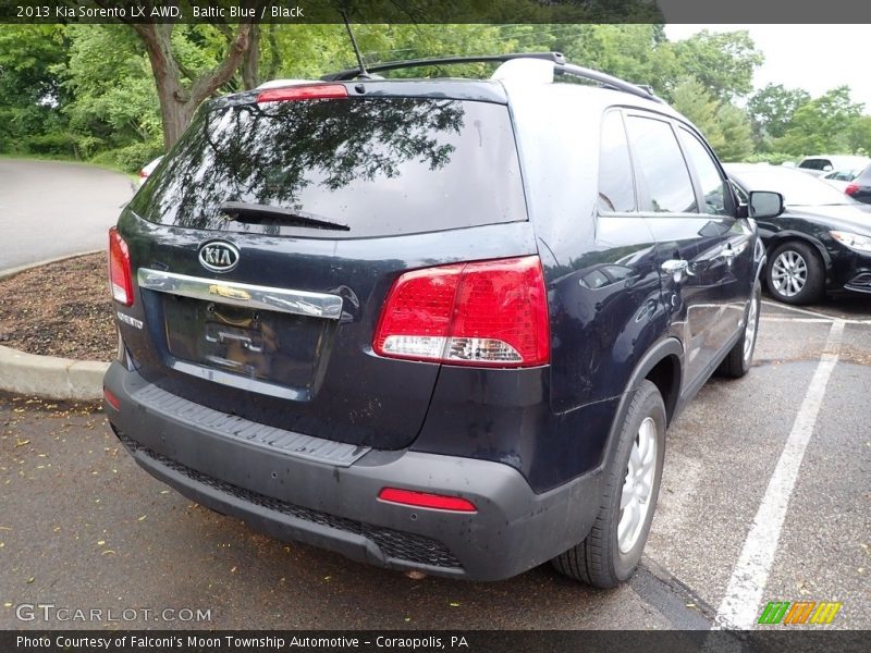 Baltic Blue / Black 2013 Kia Sorento LX AWD