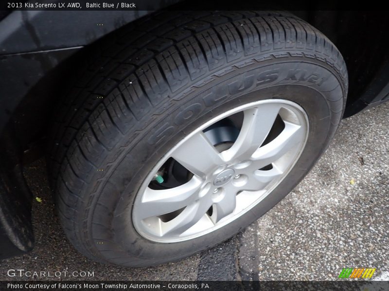 Baltic Blue / Black 2013 Kia Sorento LX AWD