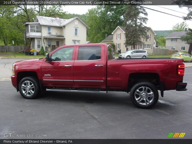 Cajun Red Tintcoat / High Country Saddle 2018 Chevrolet Silverado 2500HD High Country Crew Cab 4x4