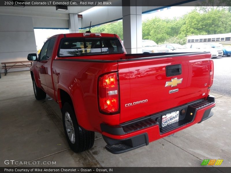Red Hot / Jet Black 2020 Chevrolet Colorado LT Extended Cab