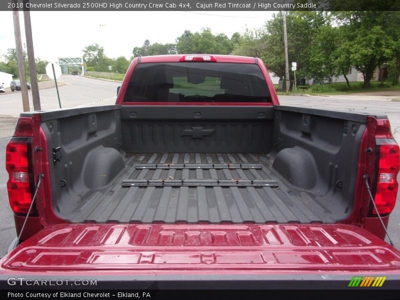 Cajun Red Tintcoat / High Country Saddle 2018 Chevrolet Silverado 2500HD High Country Crew Cab 4x4