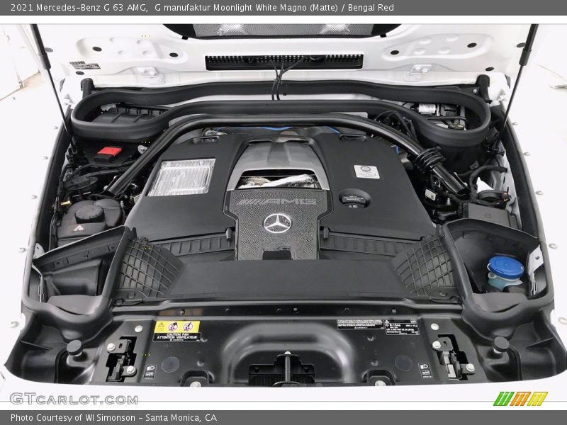  2021 G 63 AMG Engine - 4.0 Liter DI biturbo DOHC 32-Valve VVT V8