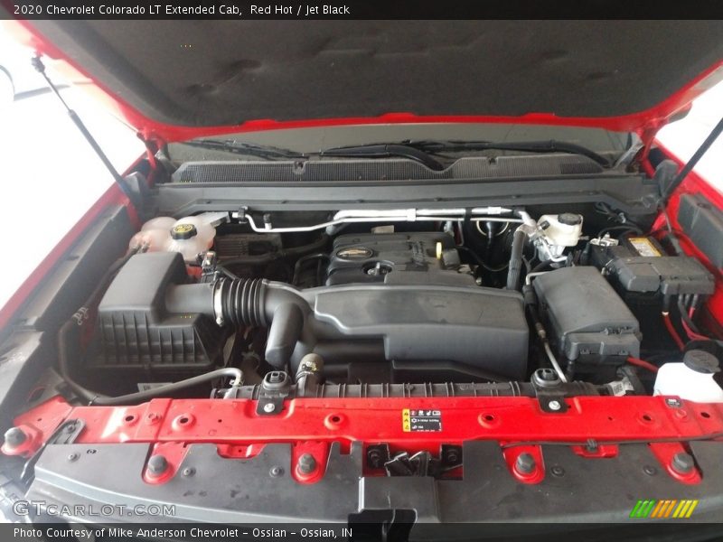 Red Hot / Jet Black 2020 Chevrolet Colorado LT Extended Cab