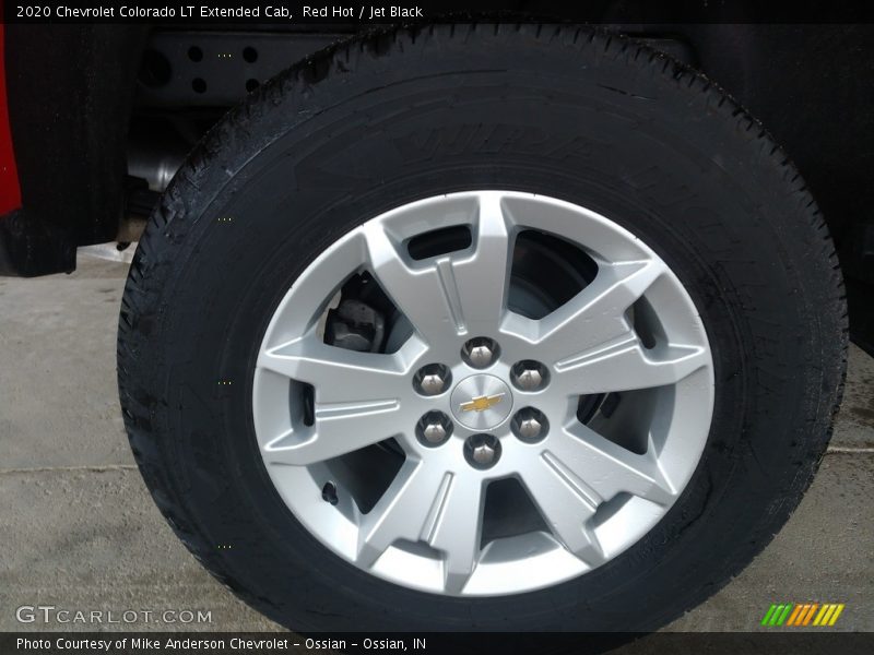 Red Hot / Jet Black 2020 Chevrolet Colorado LT Extended Cab