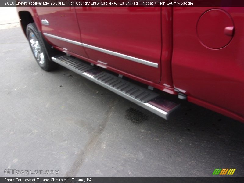 Cajun Red Tintcoat / High Country Saddle 2018 Chevrolet Silverado 2500HD High Country Crew Cab 4x4