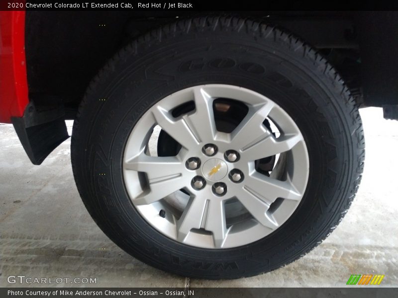Red Hot / Jet Black 2020 Chevrolet Colorado LT Extended Cab
