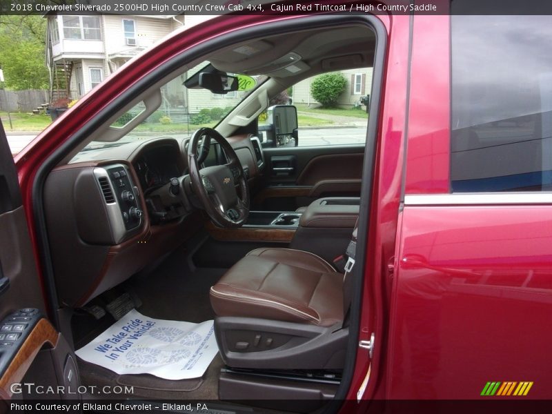 Cajun Red Tintcoat / High Country Saddle 2018 Chevrolet Silverado 2500HD High Country Crew Cab 4x4