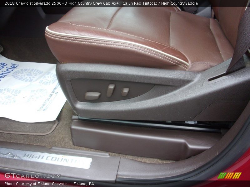 Cajun Red Tintcoat / High Country Saddle 2018 Chevrolet Silverado 2500HD High Country Crew Cab 4x4