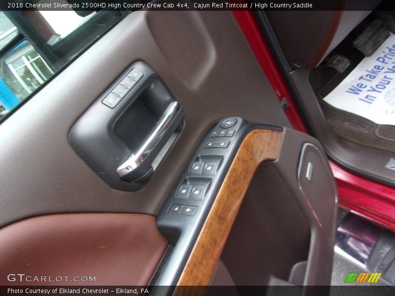Cajun Red Tintcoat / High Country Saddle 2018 Chevrolet Silverado 2500HD High Country Crew Cab 4x4