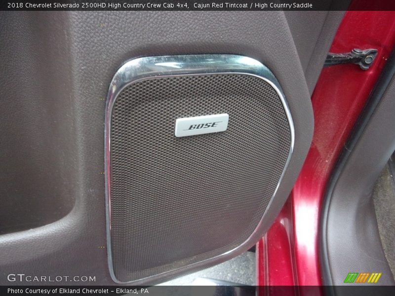 Cajun Red Tintcoat / High Country Saddle 2018 Chevrolet Silverado 2500HD High Country Crew Cab 4x4