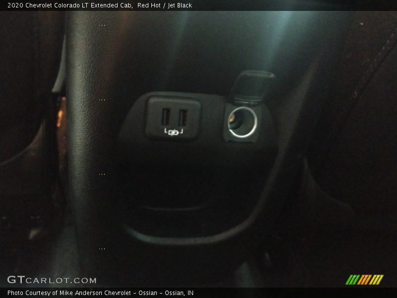 Red Hot / Jet Black 2020 Chevrolet Colorado LT Extended Cab