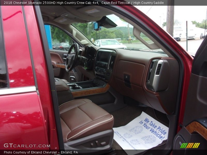 Cajun Red Tintcoat / High Country Saddle 2018 Chevrolet Silverado 2500HD High Country Crew Cab 4x4