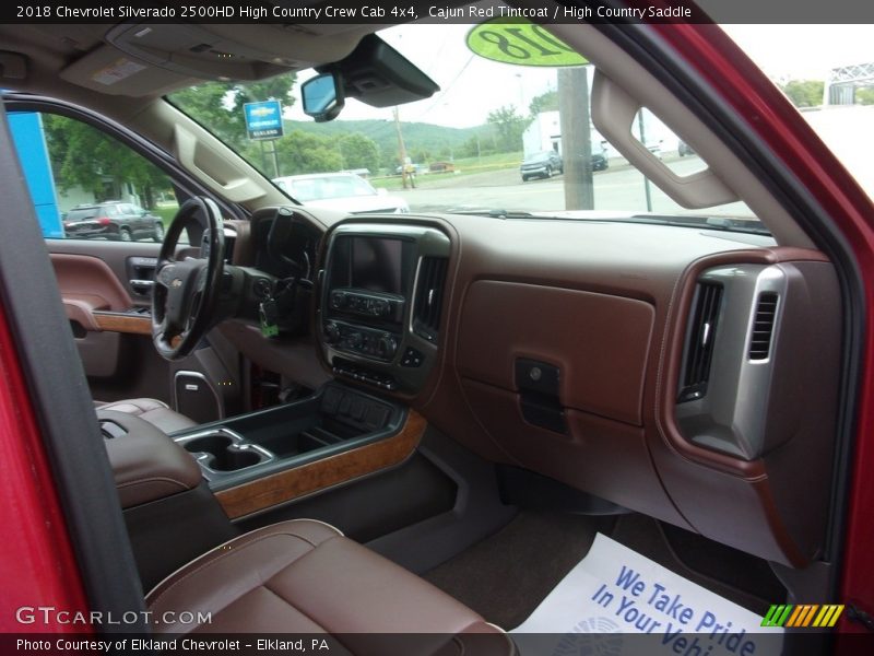 Cajun Red Tintcoat / High Country Saddle 2018 Chevrolet Silverado 2500HD High Country Crew Cab 4x4