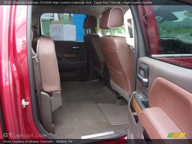 Cajun Red Tintcoat / High Country Saddle 2018 Chevrolet Silverado 2500HD High Country Crew Cab 4x4