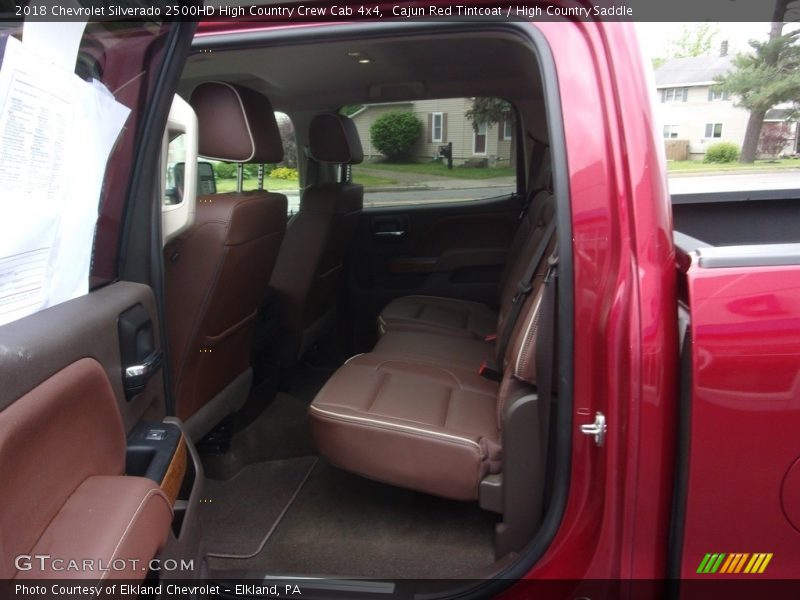Cajun Red Tintcoat / High Country Saddle 2018 Chevrolet Silverado 2500HD High Country Crew Cab 4x4