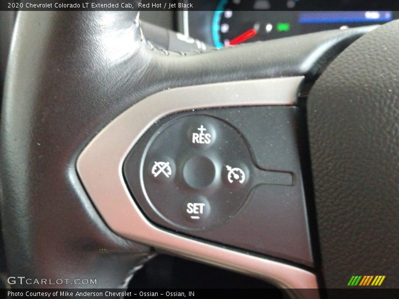 Red Hot / Jet Black 2020 Chevrolet Colorado LT Extended Cab