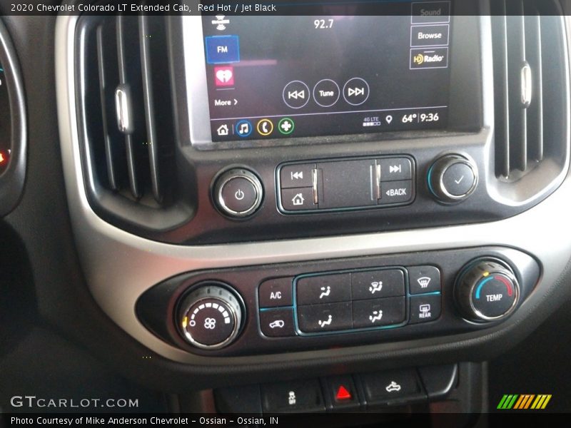Red Hot / Jet Black 2020 Chevrolet Colorado LT Extended Cab