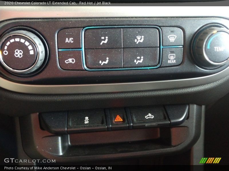 Red Hot / Jet Black 2020 Chevrolet Colorado LT Extended Cab