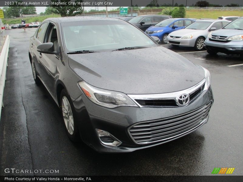 Magnetic Gray Metallic / Light Gray 2013 Toyota Avalon XLE