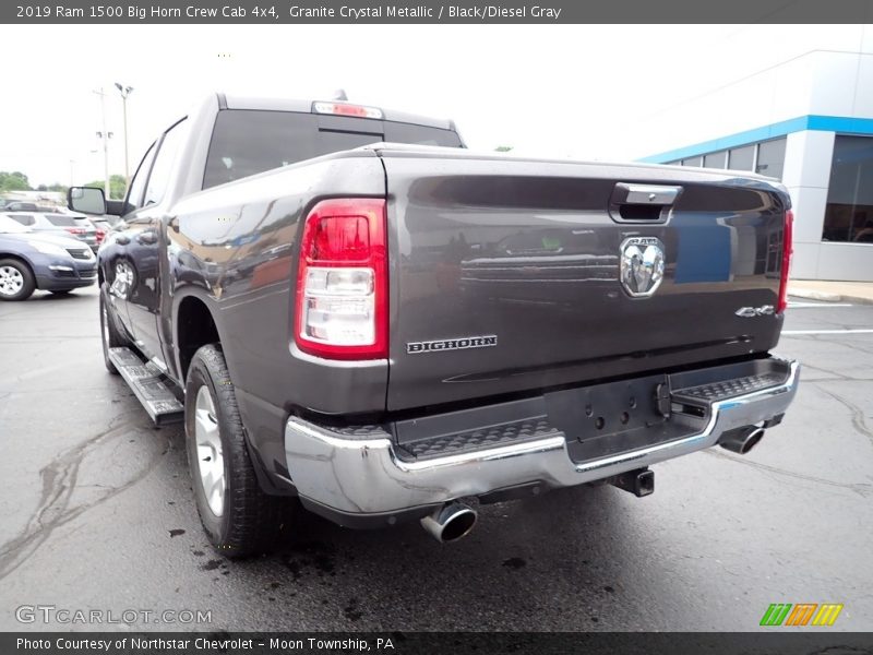 Granite Crystal Metallic / Black/Diesel Gray 2019 Ram 1500 Big Horn Crew Cab 4x4
