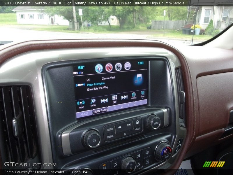 Cajun Red Tintcoat / High Country Saddle 2018 Chevrolet Silverado 2500HD High Country Crew Cab 4x4