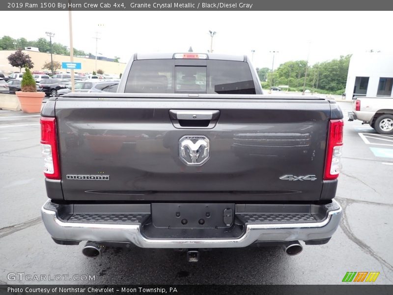 Granite Crystal Metallic / Black/Diesel Gray 2019 Ram 1500 Big Horn Crew Cab 4x4