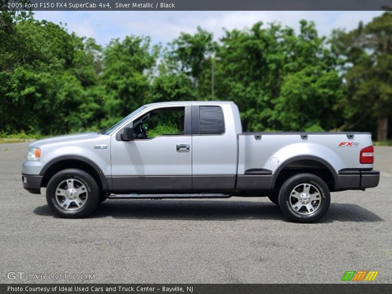  2005 F150 FX4 SuperCab 4x4 Silver Metallic