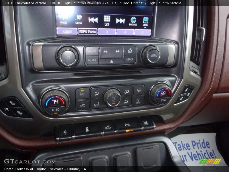 Cajun Red Tintcoat / High Country Saddle 2018 Chevrolet Silverado 2500HD High Country Crew Cab 4x4