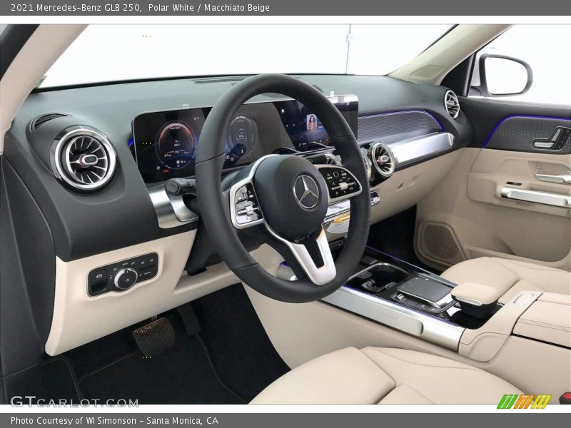 Polar White / Macchiato Beige 2021 Mercedes-Benz GLB 250