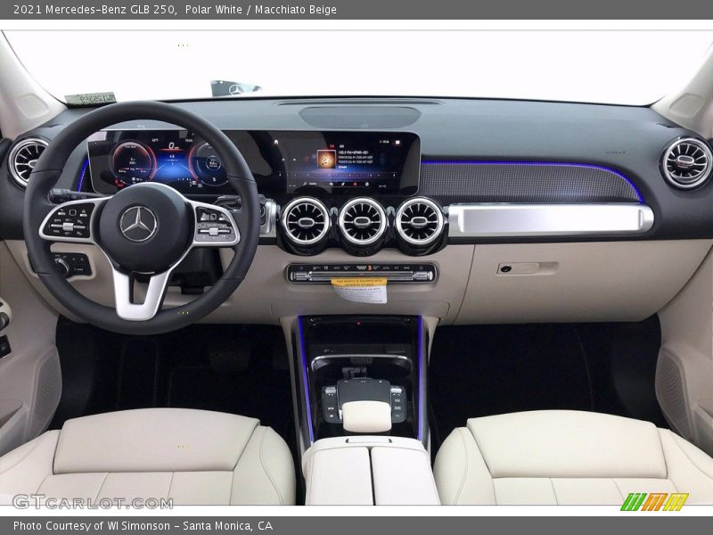 Polar White / Macchiato Beige 2021 Mercedes-Benz GLB 250