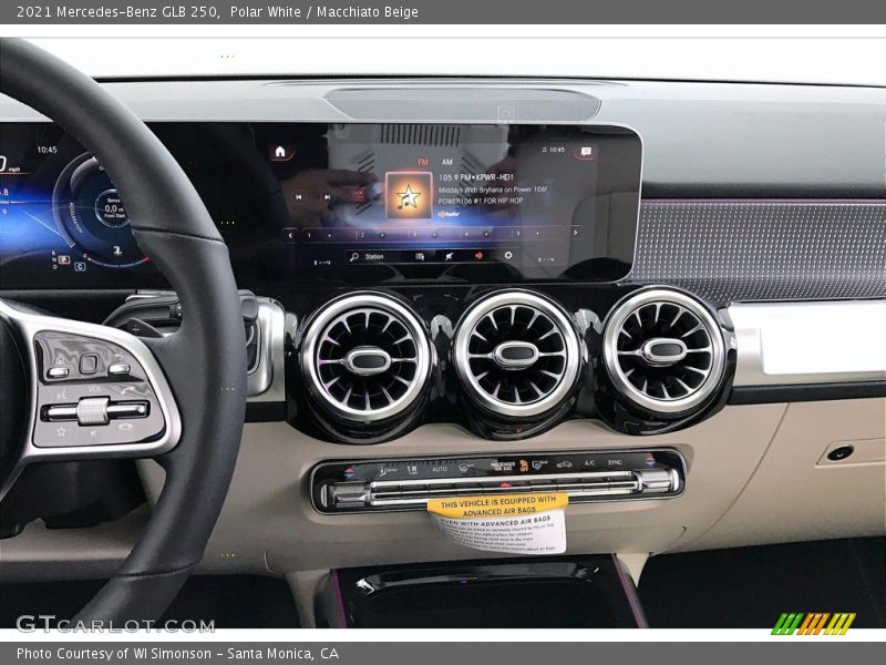 Polar White / Macchiato Beige 2021 Mercedes-Benz GLB 250