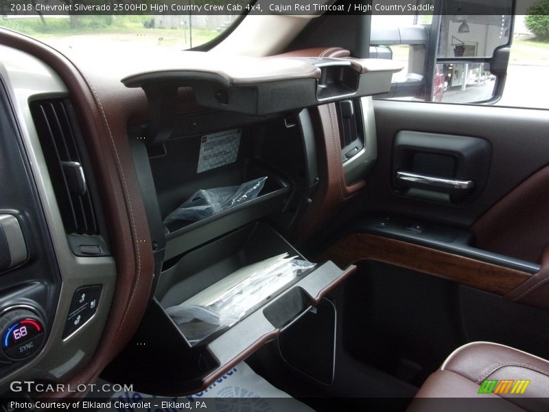 Cajun Red Tintcoat / High Country Saddle 2018 Chevrolet Silverado 2500HD High Country Crew Cab 4x4