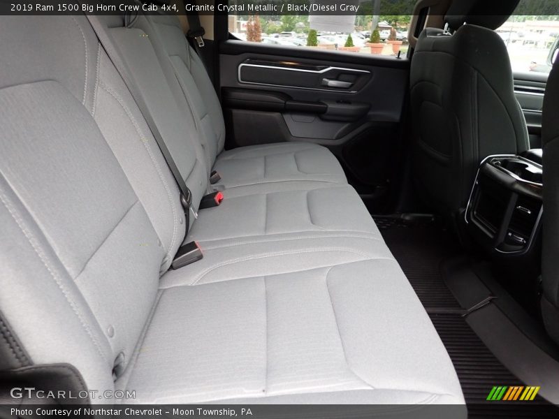 Granite Crystal Metallic / Black/Diesel Gray 2019 Ram 1500 Big Horn Crew Cab 4x4