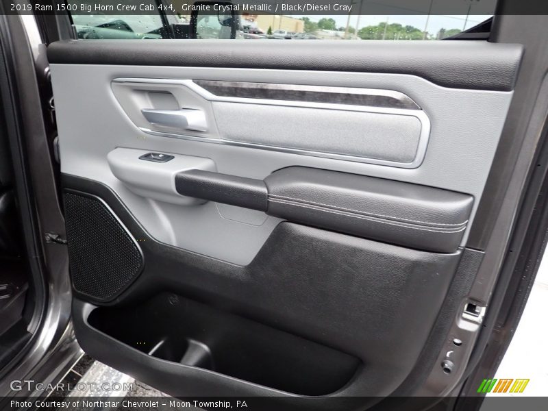 Granite Crystal Metallic / Black/Diesel Gray 2019 Ram 1500 Big Horn Crew Cab 4x4