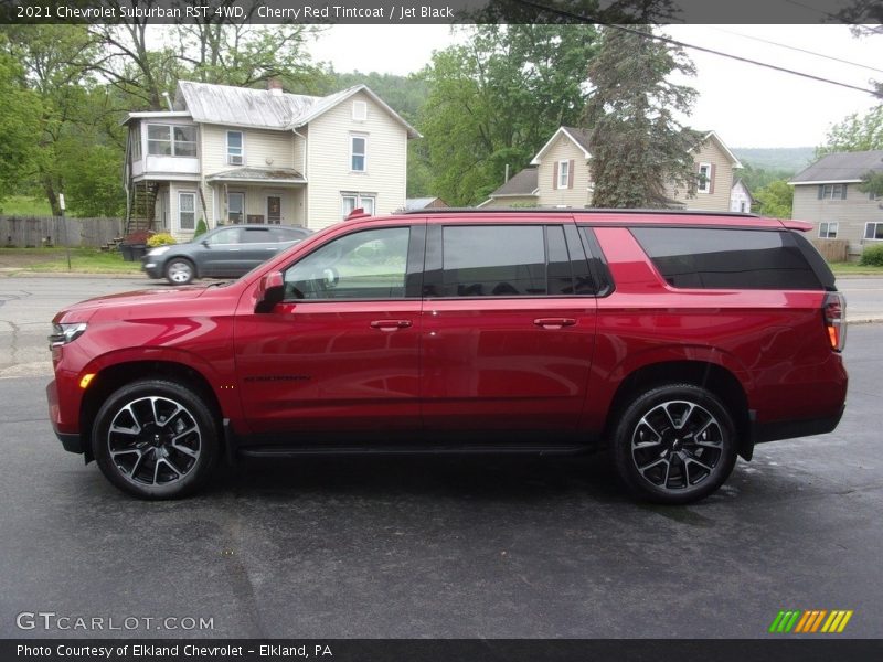  2021 Suburban RST 4WD Cherry Red Tintcoat