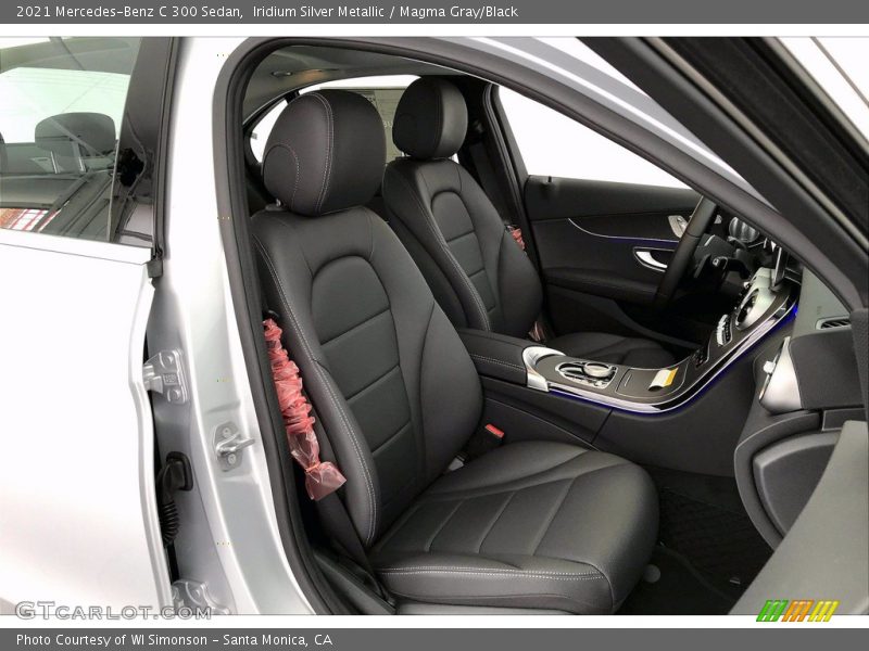 Iridium Silver Metallic / Magma Gray/Black 2021 Mercedes-Benz C 300 Sedan