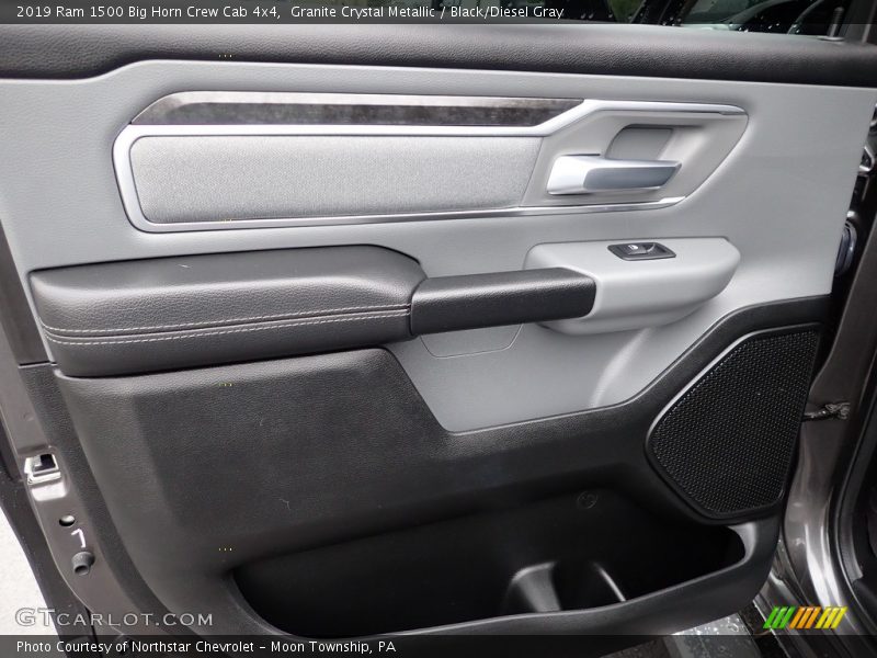 Granite Crystal Metallic / Black/Diesel Gray 2019 Ram 1500 Big Horn Crew Cab 4x4
