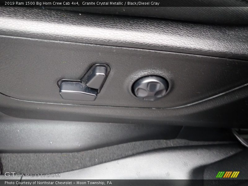 Granite Crystal Metallic / Black/Diesel Gray 2019 Ram 1500 Big Horn Crew Cab 4x4