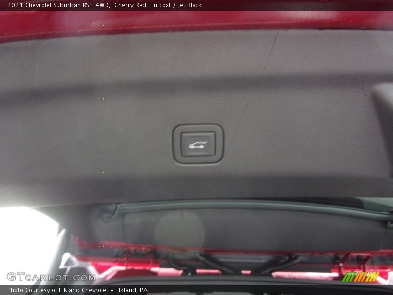 Cherry Red Tintcoat / Jet Black 2021 Chevrolet Suburban RST 4WD