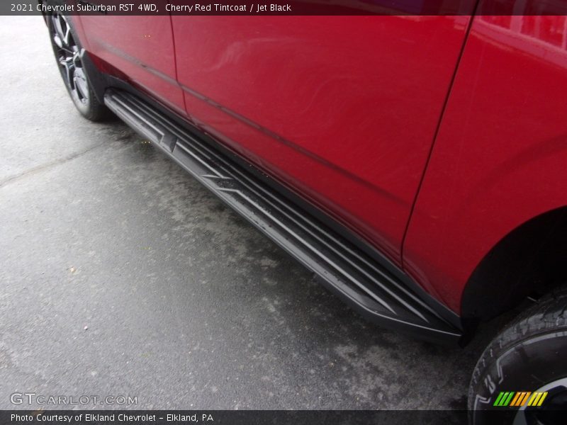 Cherry Red Tintcoat / Jet Black 2021 Chevrolet Suburban RST 4WD