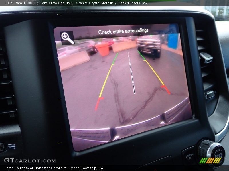 Granite Crystal Metallic / Black/Diesel Gray 2019 Ram 1500 Big Horn Crew Cab 4x4
