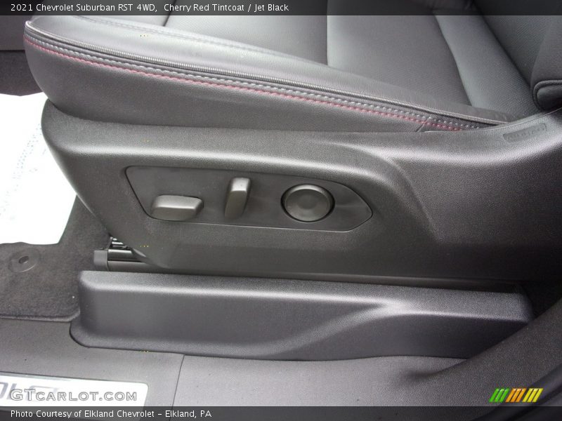 Cherry Red Tintcoat / Jet Black 2021 Chevrolet Suburban RST 4WD