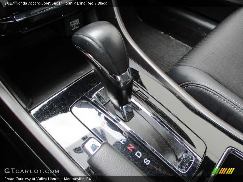 San Marino Red / Black 2017 Honda Accord Sport Sedan