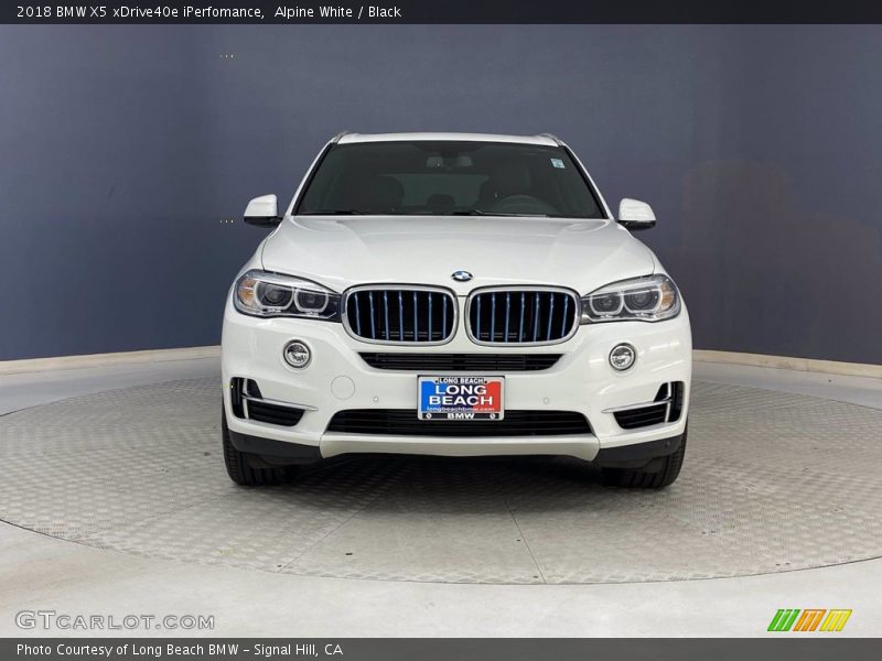 Alpine White / Black 2018 BMW X5 xDrive40e iPerfomance