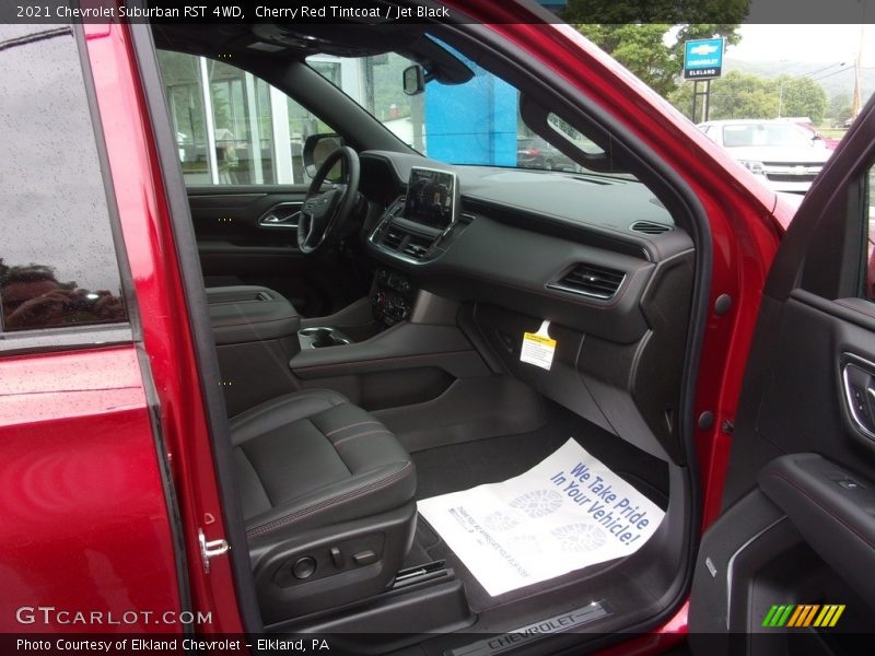 Cherry Red Tintcoat / Jet Black 2021 Chevrolet Suburban RST 4WD