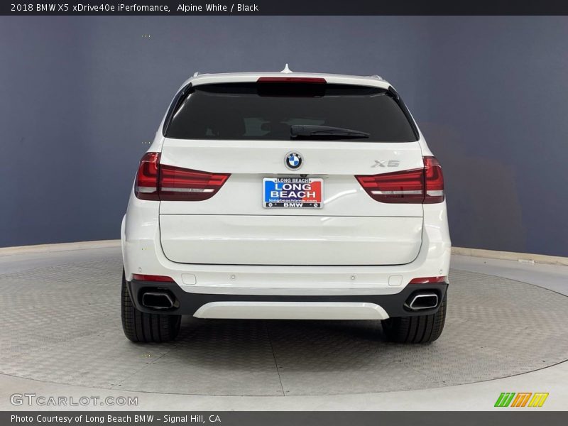 Alpine White / Black 2018 BMW X5 xDrive40e iPerfomance