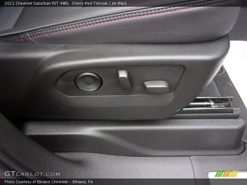 Cherry Red Tintcoat / Jet Black 2021 Chevrolet Suburban RST 4WD