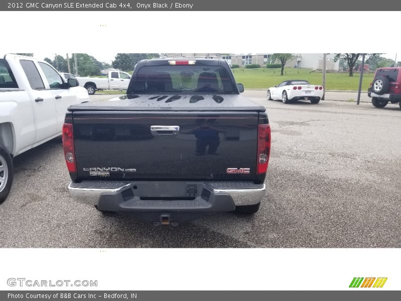 Onyx Black / Ebony 2012 GMC Canyon SLE Extended Cab 4x4