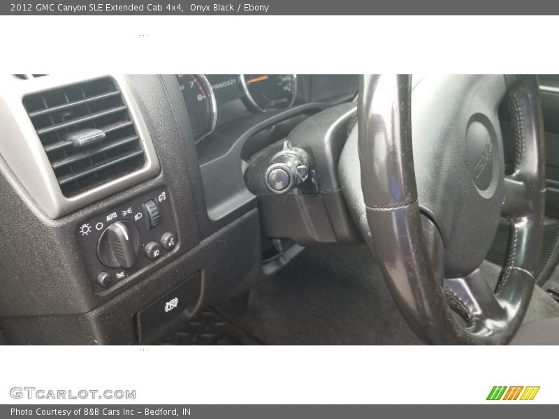 Onyx Black / Ebony 2012 GMC Canyon SLE Extended Cab 4x4